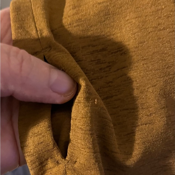 Free People Movement Tempo Long Sleeve Shirt Mustard Color Women’s Size Small - Picture 5 of 8